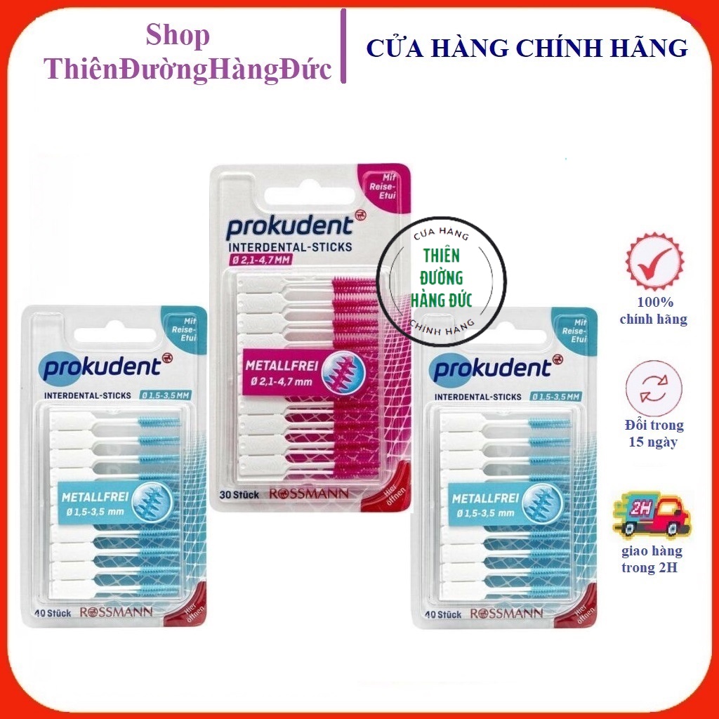 Bàn Chải Kẽ Răng Thông Minh Prokudent Đức