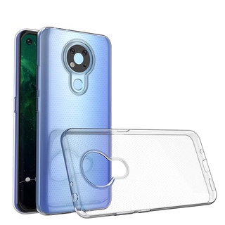Ốp dẻo trong suốt cho Nokia 3.4 (Hàng loại A)