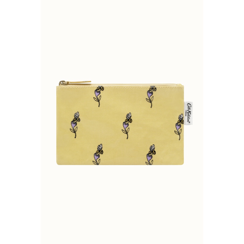 Cath Kidston - Túi đựng mỹ phẩm/Zip Purse - Bee &amp; Heart - Yellow -1042276
