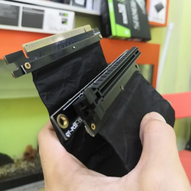 Dây riser nối dài, dựng card màn hình