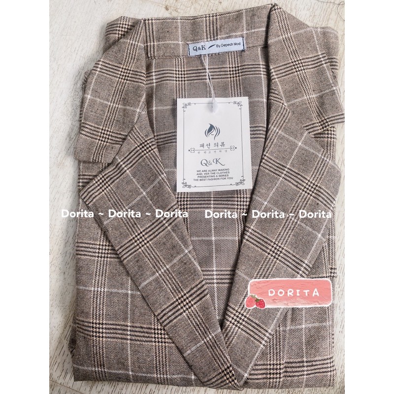 Áo Blazer 1 lớp siêu xinh Áo Blazer Hàn Quốc - Dorita Boutique