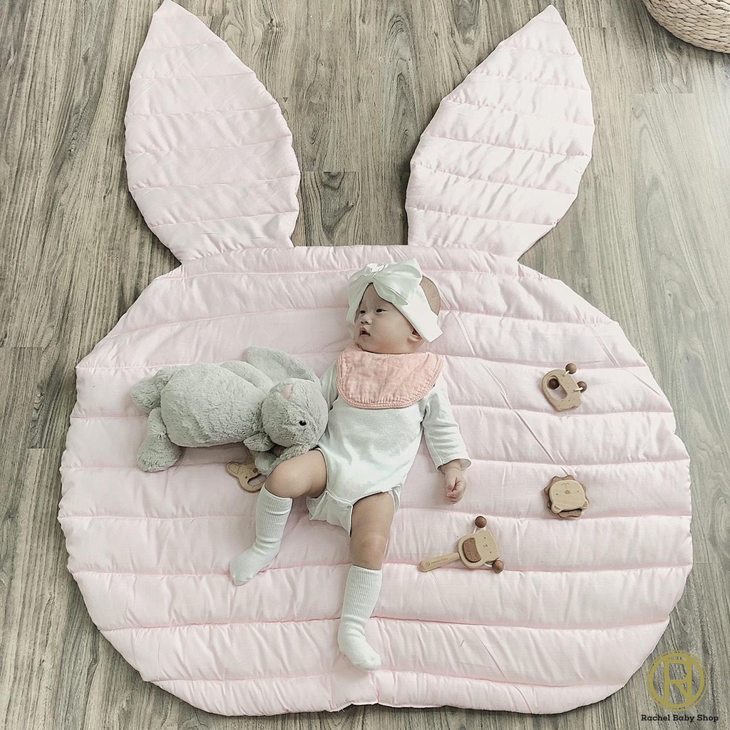 Thảm Đa Năng Rachel Baby Shop Cho Bé Nằm Chơi, Tập Lẫy, Tập Bò Êm Ái, Đáng Yêu