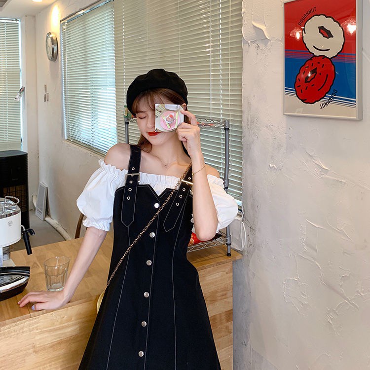 Set Váy Đầm Liền Xinh Xắn Ulzaang