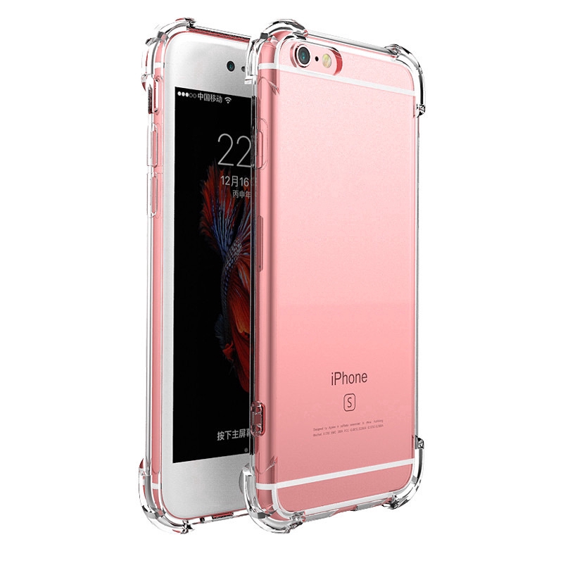 Ốp lưng có túi khí 4 góc chống rơi cho Iphone 12 11 8/7 8 Plus X / Xs Max X R 6 / 6S Plus | BigBuy360 - bigbuy360.vn
