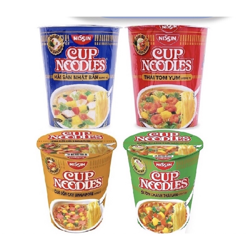 Mì Ly Nissin Cup Noodles 70G [Đủ Vị]