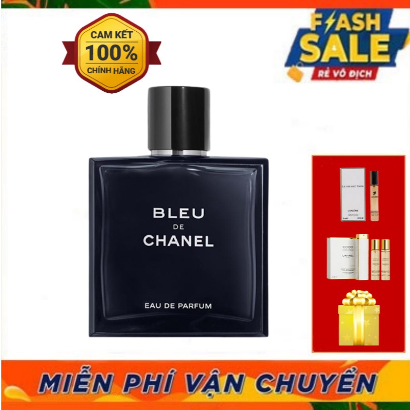 Nước Hoa Nam Chính Hãng Chanel De Bleu EDP 100ml Lưu Hương Lên Đến 8h Nước Hoa Dành Cho Nam Giới