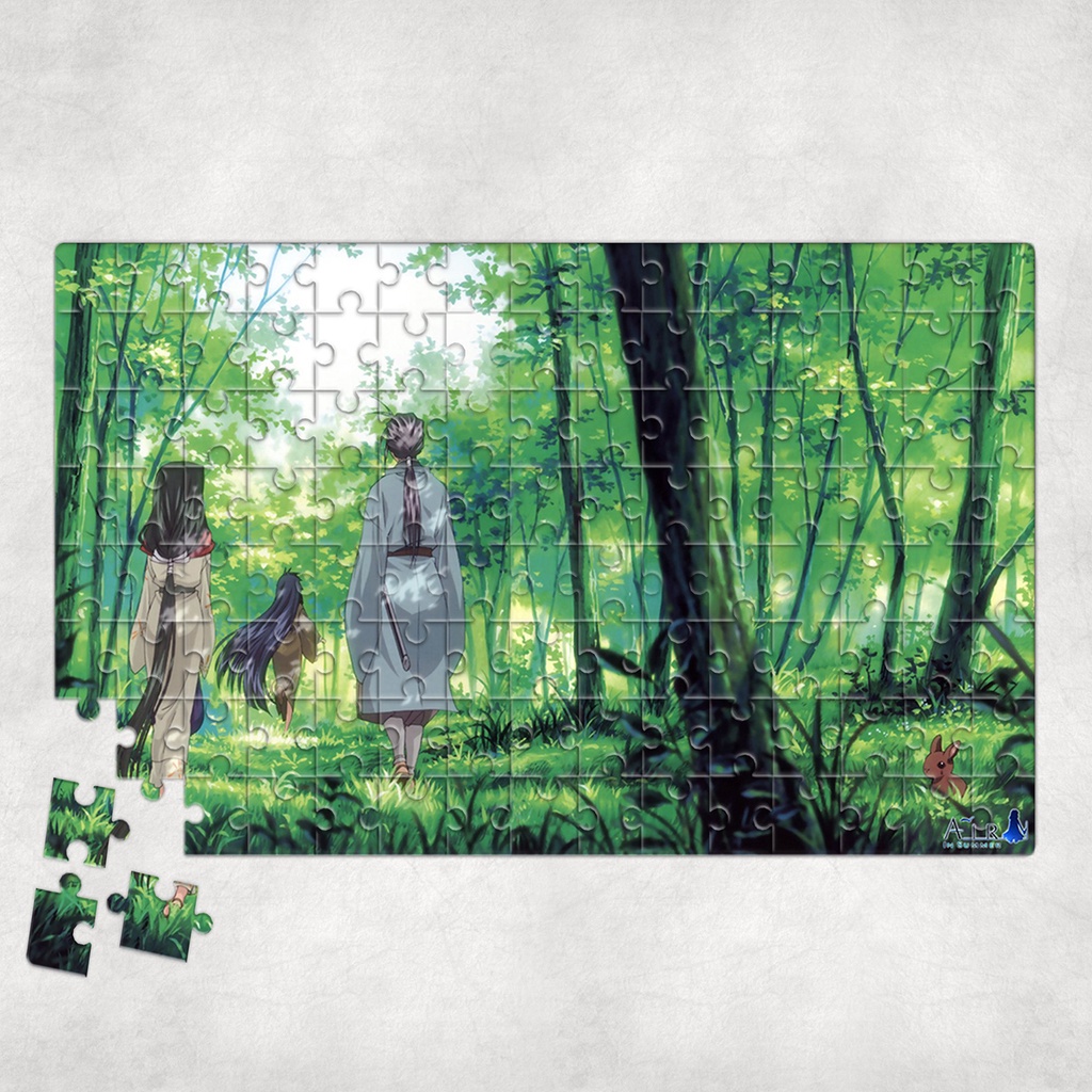 Tranh ghép hình A4, A5 Anime, xếp hình AIR - Mẫu 1