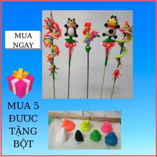 TÒ HE truyền thống đồ chơi dân gian bột nặn an toàn