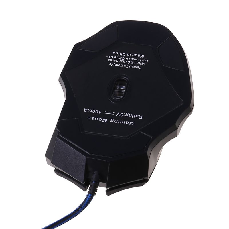 Chuột Quang Máy Tính USB btsg Có Đèn Nền RGB 4 DPI Lên Đến 5500, 7 #