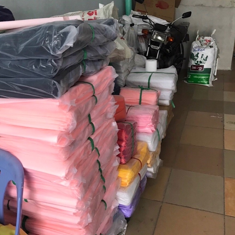 0.5kg - Túi Hột Xoài Màu Ngẫu Nhiên - Túi Nilong Hột Xoài Dày Dặn - Dai Dẻo