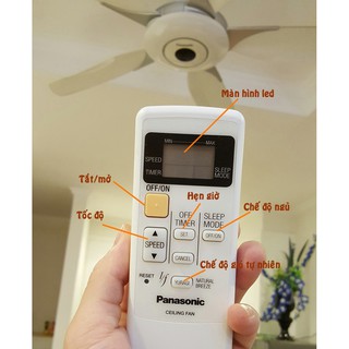 Quạt Trần Panasonic F-60WWK