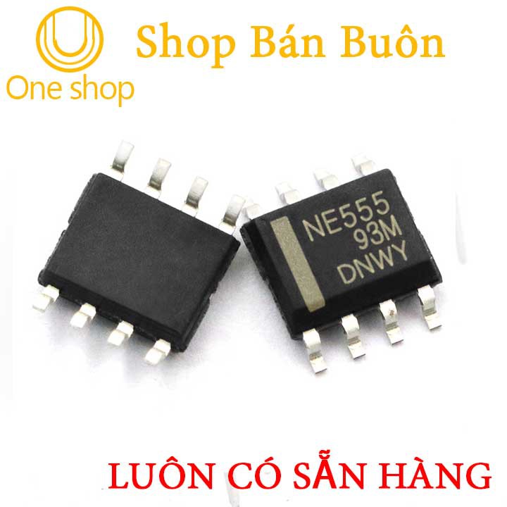 Linh Kiện NE555 SOP-8 Mới