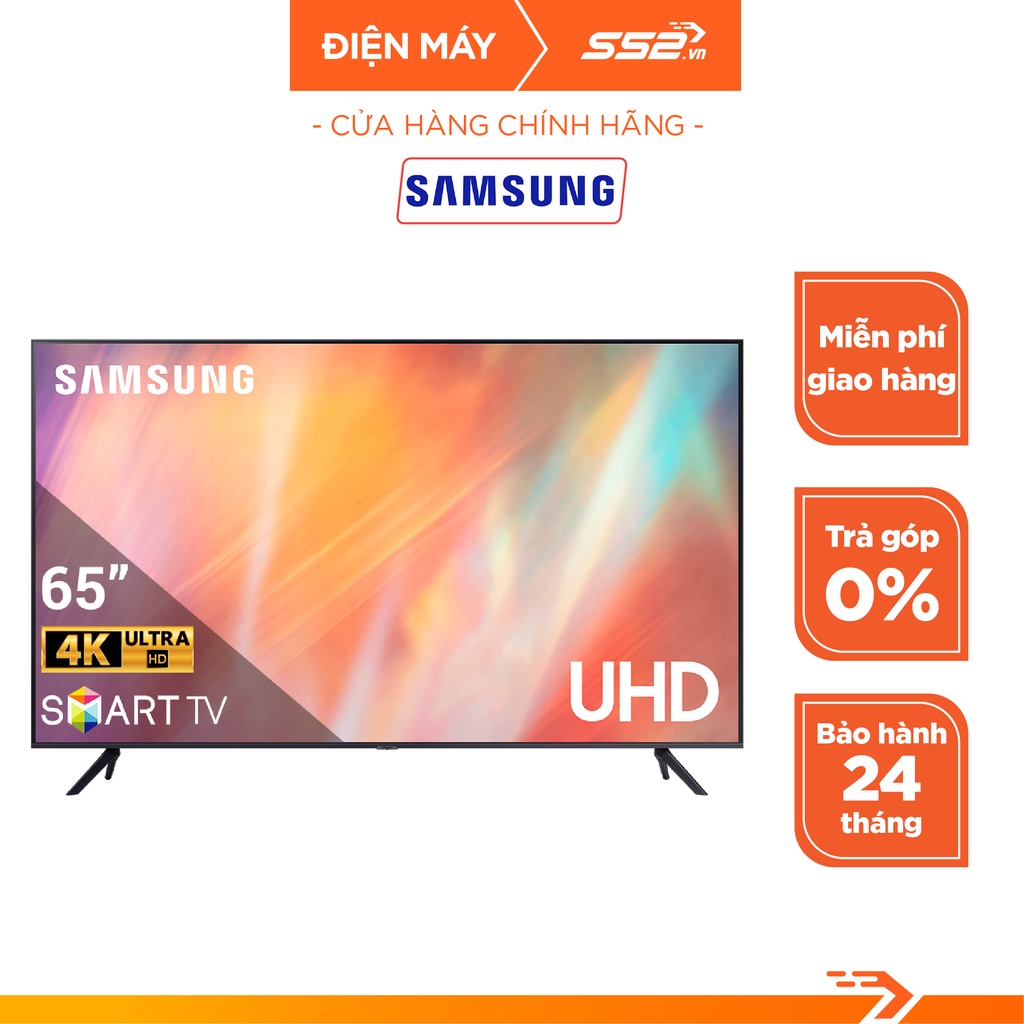 Tivi SAMSUNG UA55AU8000KXXV Smart Tv UHD 4K Tv Android 55 Inch Điều Khiển Bằng Giọng Nói - Bảo Hành Chính Hãng