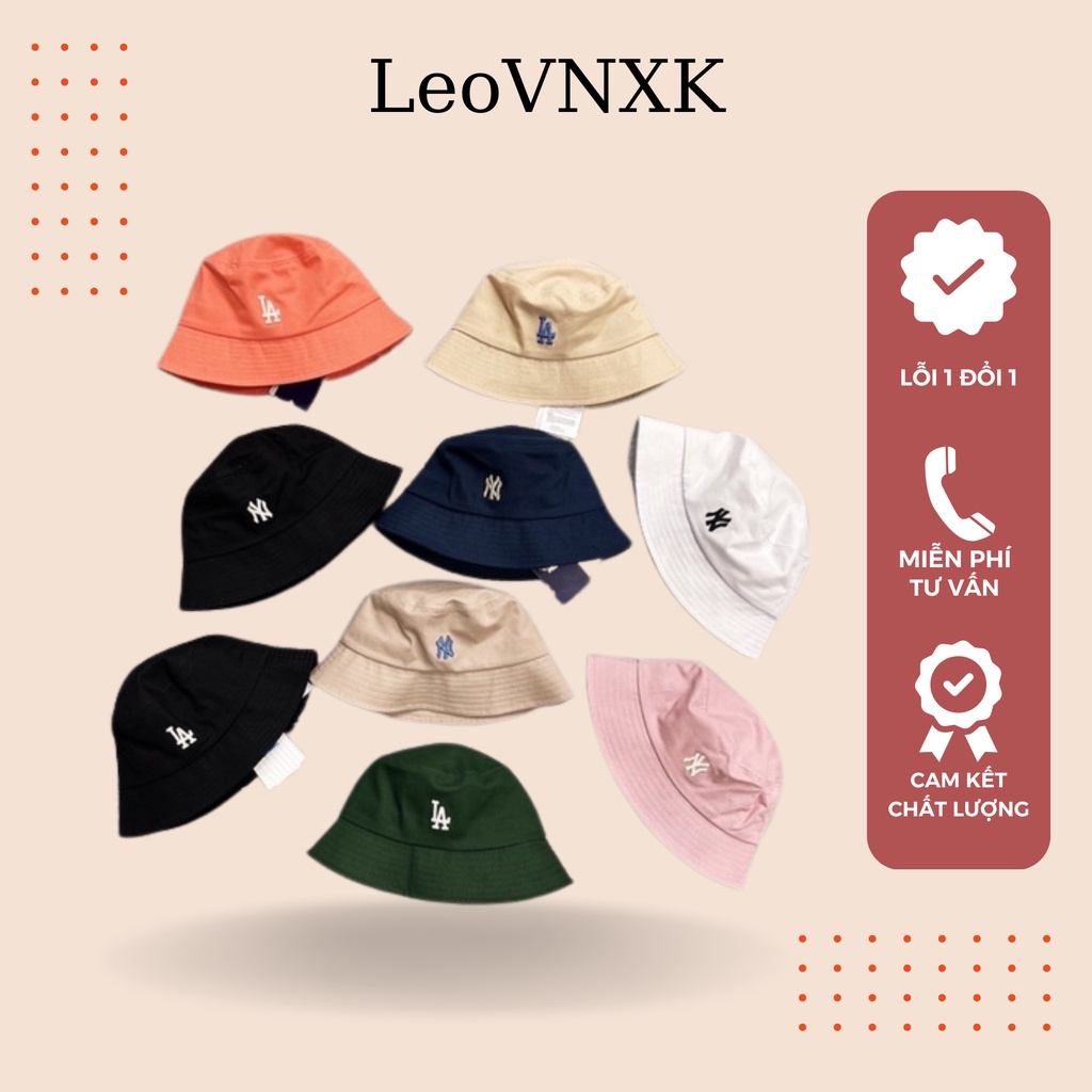 Mũ Nón vành Bucket M.L.B NY N35 chuẩn Hàn Quốc thời thượng hàng xuất dư cao cấp