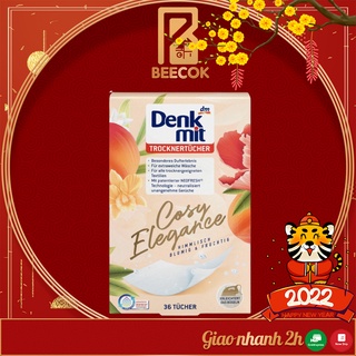 Giấy thơm quần áo Denkmit - dùng cho máy sấy, tủ quần áo, giày