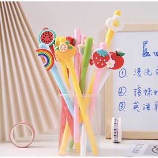 Bút / viết mực đen nhiều hình hoa quả