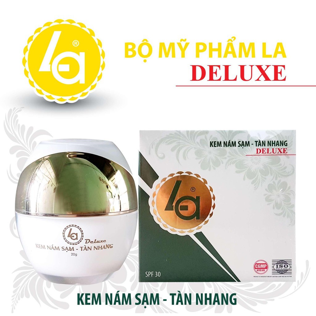 Kem ngăn ngừa nám sạm da tàn nhang hiệu quả Deluxe LA 20g