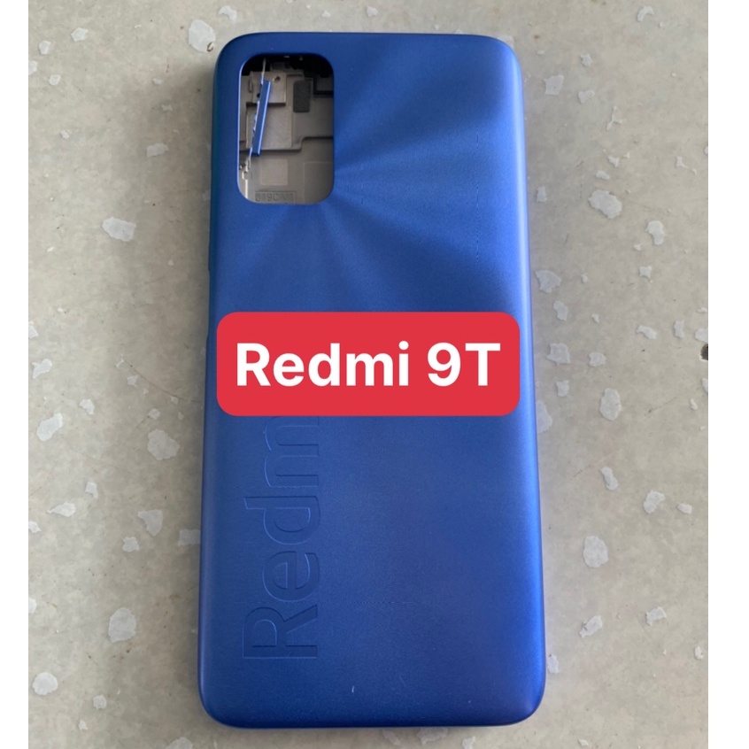 bộ xương vỏ xiaomi Redmi 9T - gồm lưng,sườn,phím âm lượng