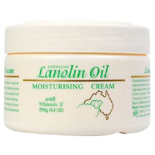 Kem cừu dưỡng ẩm, chống nhăn ban ngày - Australian Lanolin Oil MOISTURISING CREAM 250g