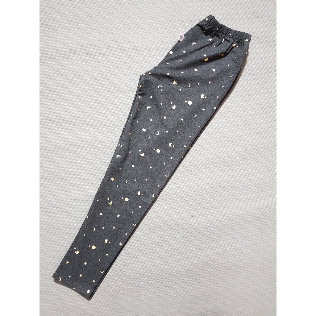 Quần legging dài bé gái in ngựa in họa tiết sao size đại 38-60kg