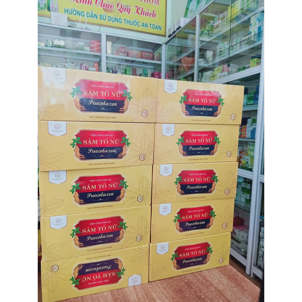 VIÊN UỐNG SÂM TỐ NỮ THẦN DƯỢC HỒI XUÂN CHO PHỤ NỮ CHÍNH HÃNG KOHINOOR | Thế Giới Skin Care