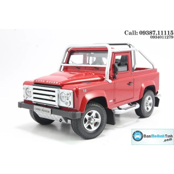 Mô hình xe Land Rover Defender 90 1:18 Dealer