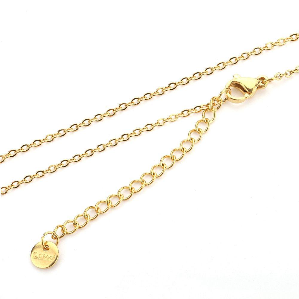 Dây Xích Có Móc Bằng Thép Không Gỉ Dùng Làm Trang Sức DIY