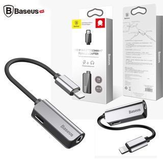 Cáp chuyển Lightning sang Audio 3.5mm + Lightning cho iPhone- baseus L32