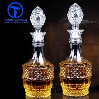 Chai Đựng Rượu Thuỷ Tinh Cao Cấp 800ML