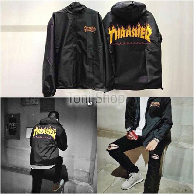 ÁO KHOÁC DÙ Thrasher