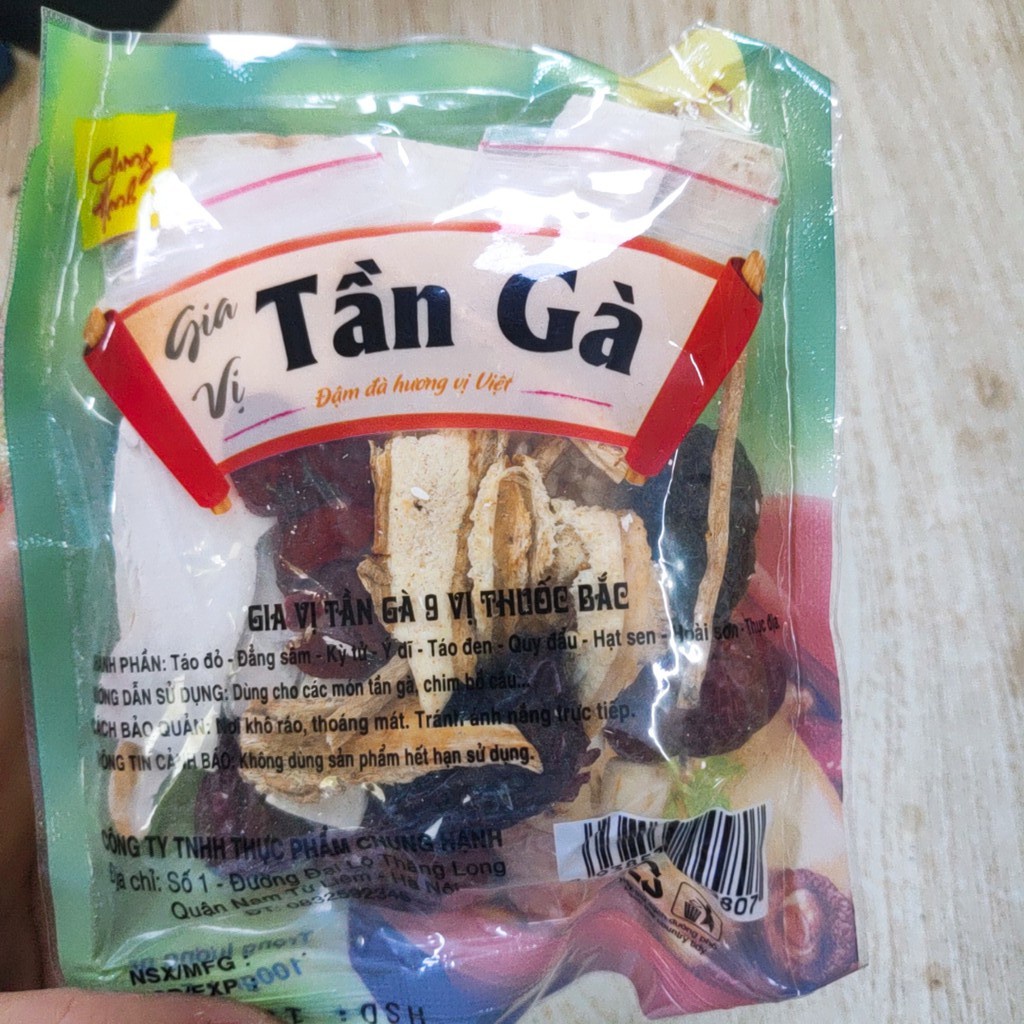 Gia Vị Gà Tần Thuốc Bắc Chung Hạnh gói 100g