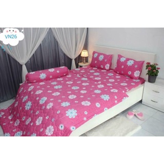 Bộ drap ko mền, chất cotton 100%, hàng VN chất lượng cao