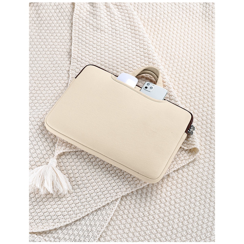 Túi Đựng Laptop In Hình Gấu Dễ Thương Cho Macbook Air Pro M1 13 Retina 11.6 13.3 15.6 Lenovo Huawei