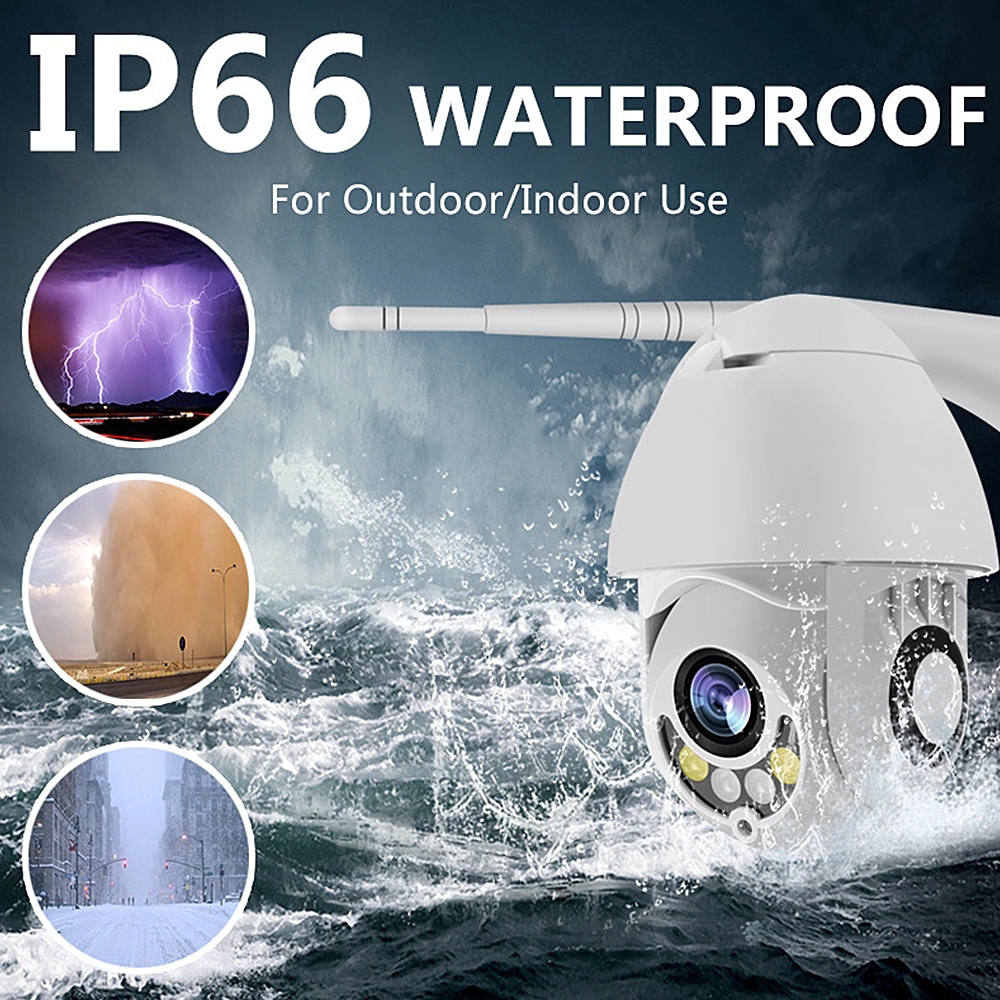 WiFi Camera Intelligent Water-proof Sun Resistant Wireless High Definition IR Surveillance Camera