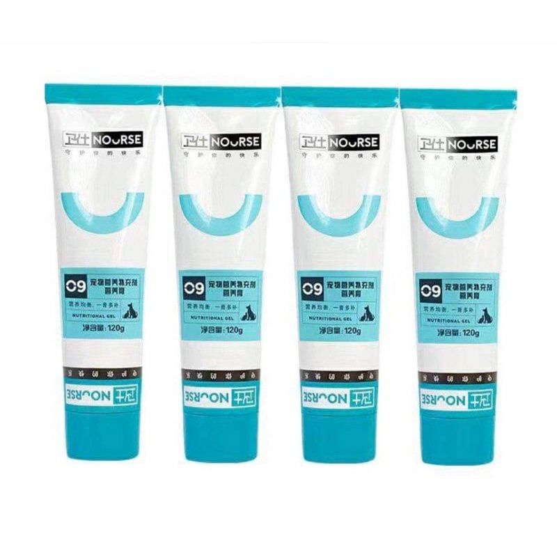 nourse 09 gel dinh dưỡng kích ăn dành cho chó mèo ngon miệng tăng cân hộp 120g