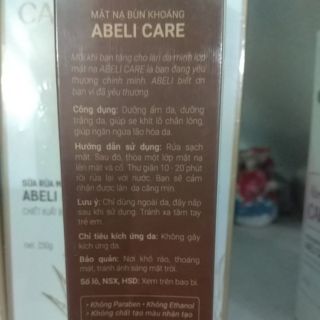 Mặt nạ bùn khoáng Abeli