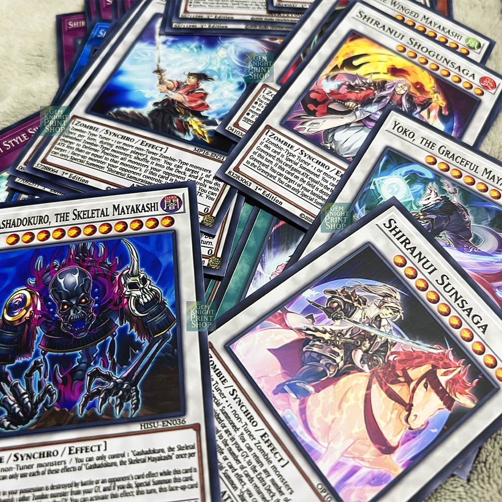 Bộ bài Yugioh - Shiranui - Structure Deck