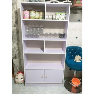 Kệ sách gỗ tủ đựng đồ nhiều ngăn chất liệu mdf hiện đại chống nước tốt - ảnh sản phẩm 6