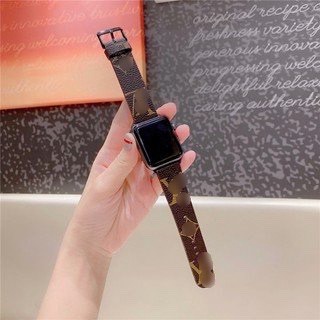 Dây đeo bằng da cho đồng hồ series 1/2/3/4/5/6/7/8 38mm 40mm 41mm 42mm 44mm 45mm YTcase