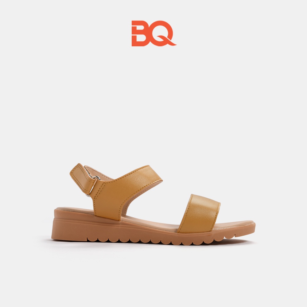 Giày sandal nữ đi học quai ngang đế bằng cao 3 phân SD BQ15