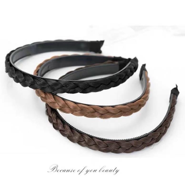 ❤️ Bờm tóc giả Myna, băng đô tóc giả gọn gàng, dễ thương ❤️