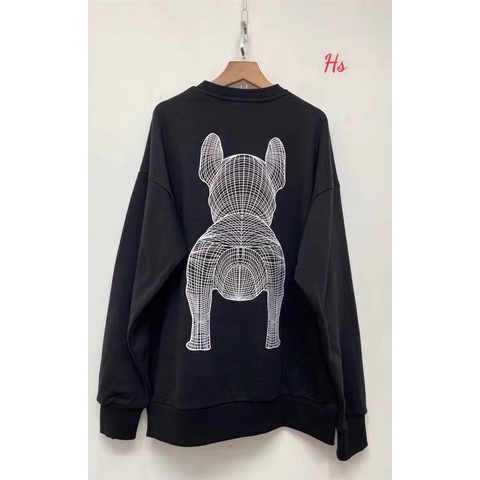 Áo Sweater nỉ viền chó life work - Áo nỉ nam nữ unisex phong cách Hàn Quốc - MIUMIU CLOTHINGS | BigBuy360 - bigbuy360.vn