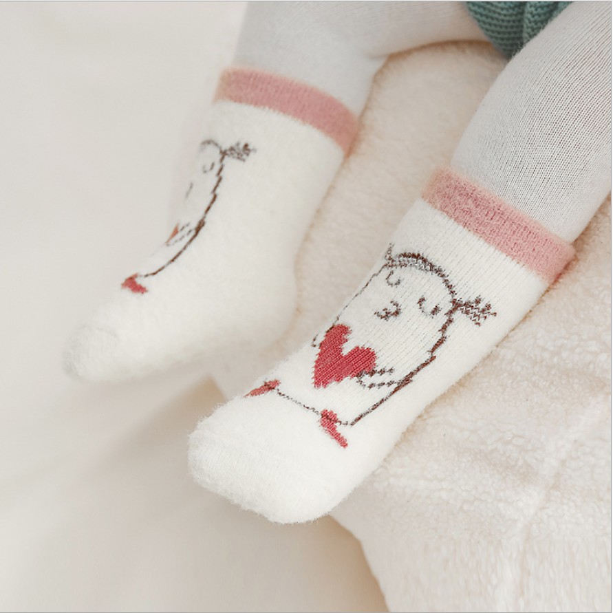 Tất xù siêu mịn cao cổ set 3 đôi Nemo Baby (0-3 tuổi)