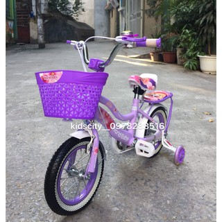 XE ĐẠP BÉ GÁI BÁNH (12, 14, 16 inch)