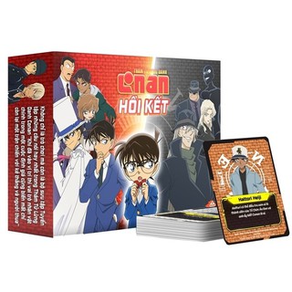 Boardgame "Thám Tử Lừng Danh Conan - Hồi Kết"  (QUÀ TẶNG Bộ Hồ Sơ 25 Nhân Vật Cực Chất)