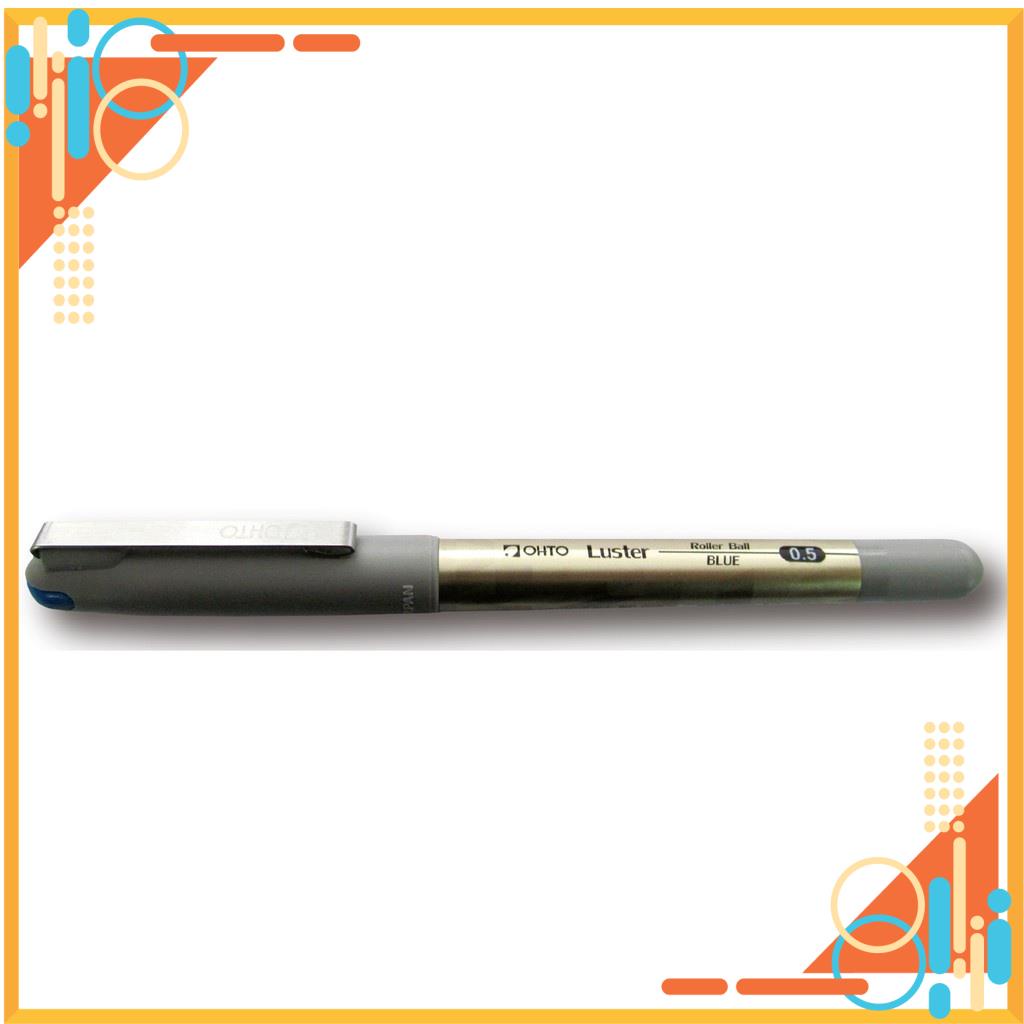 Bút Gel nước Ohto Luster chính hãng Nhật Bản mực Xanh/ Đỏ/ Đen ngòi 0.5mm FREE SHIP