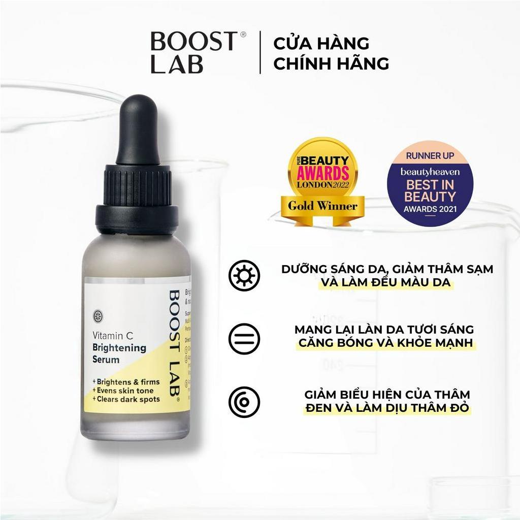Tinh Chất Vitamin C Dưỡng Sáng Da, Giảm Thâm Sạm và Chống Oxy Hóa | BOOST LAB Vitamin C Brightening Serum