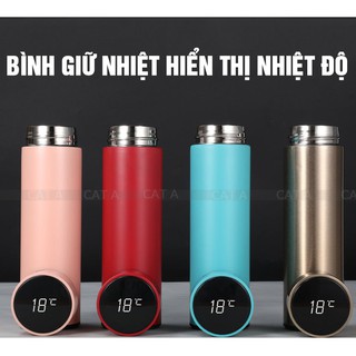 Bình nước giữ nhiệt có đèn Led 500ml