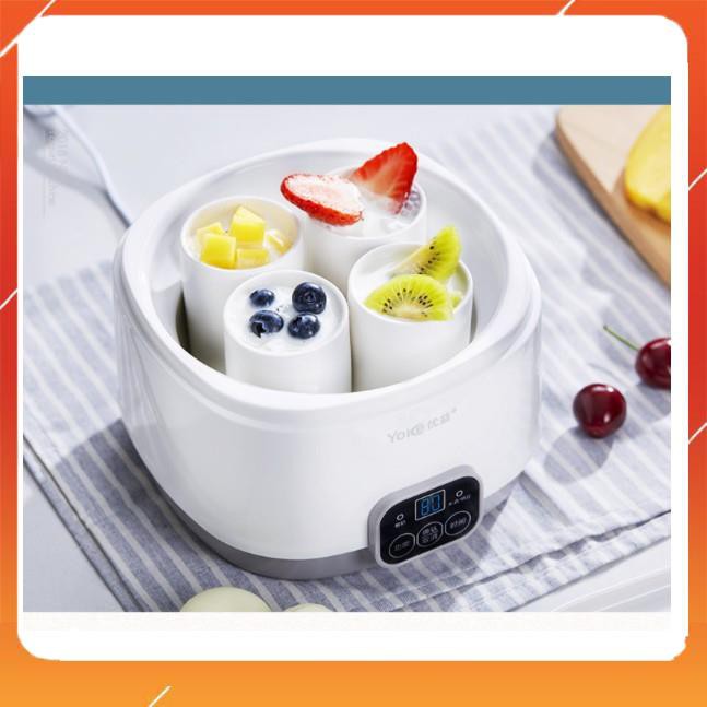 Máy làm sữa chua tự động Yoice Y-SA12, 1.0 lít, làm kem, sử dụng khay inox 304