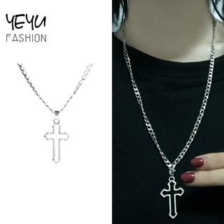 Vòng cổ mặt thánh giá rỗng cá tính Gothic